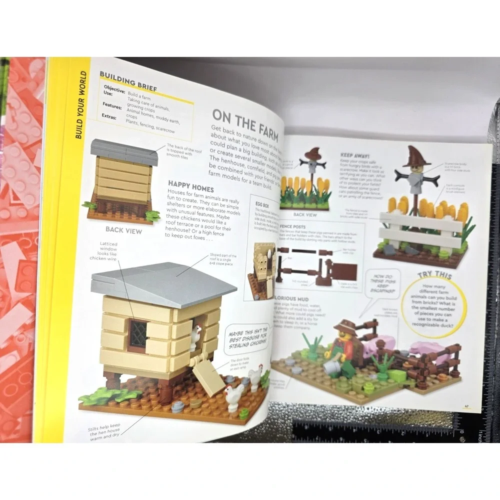The LEGO Ideas Book You‎ Can Build Anything! All New Models 2022 Edition EUC